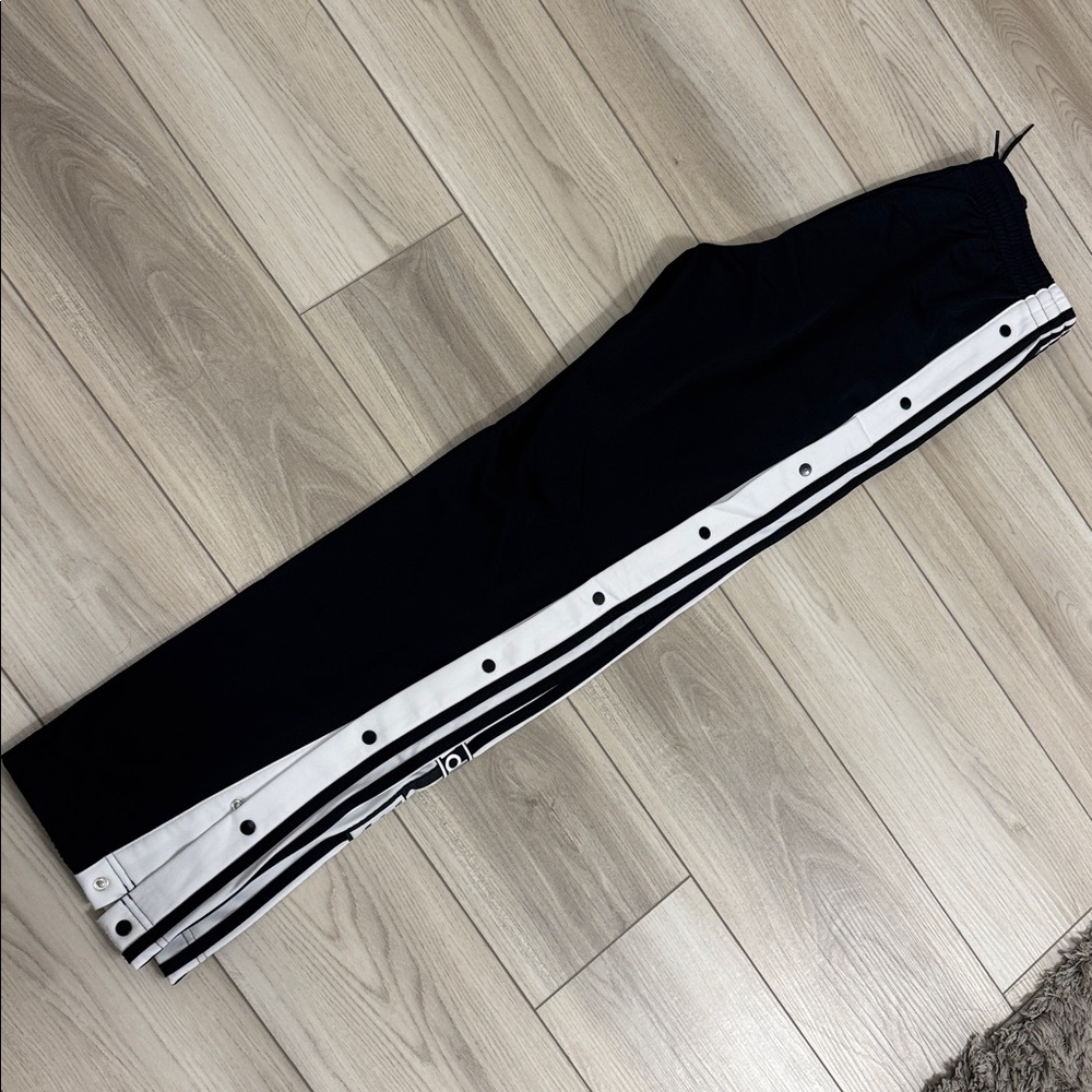 SOLD - Black Track Pants - Picture 2 of 3